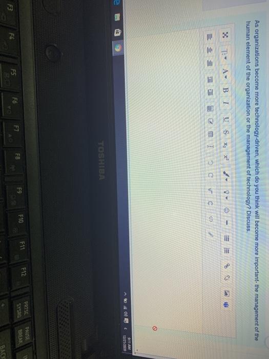 As organizations become more technology-driven,