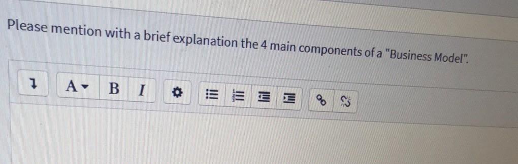 Please mention with a brief explanation the 4