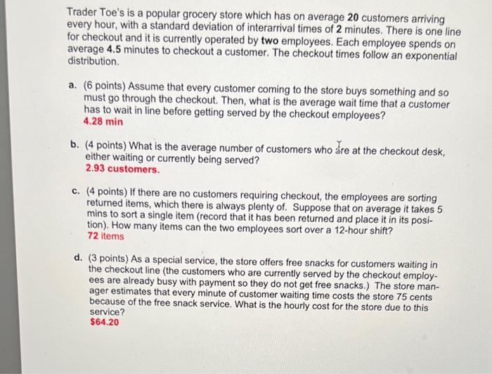 Just need the steps for getting to the answer.