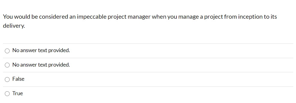 You would be considered an impeccable project