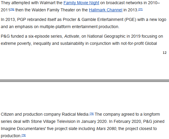 Briefly analyze a company based on the article