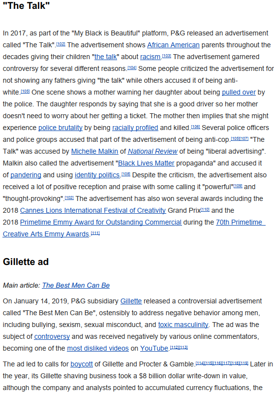 Briefly analyze a company based on the article