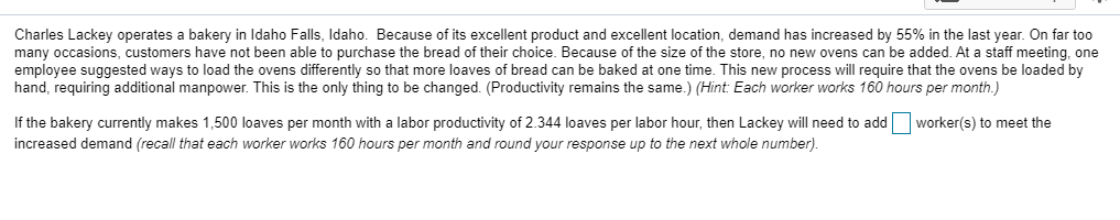 Charles Lackey operates a bakery in Idaho Falls,