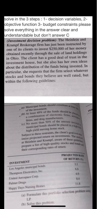 please solve it fast i need it now c) No more