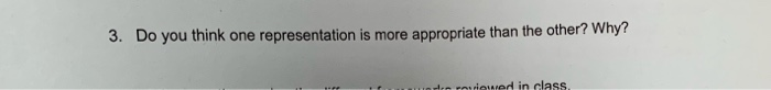 short answer please 3. Do you think one