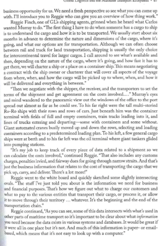 Please read this article and make a value chain