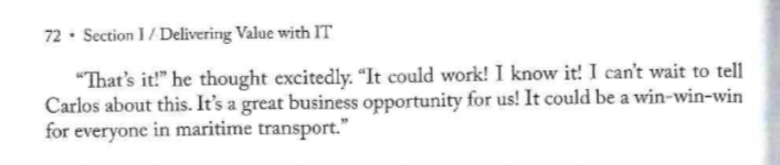 Please read this article and make a value chain