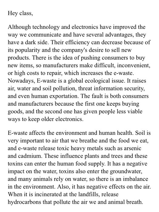 please write a reply to each of these discussion