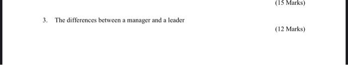 Require more than 200words (15 Marks) 3. The