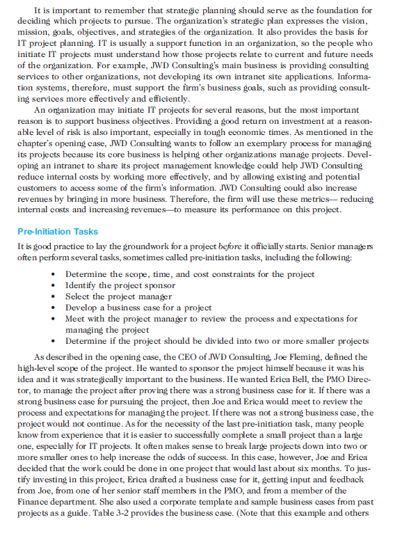 Instructions: Write in your own words Develop a