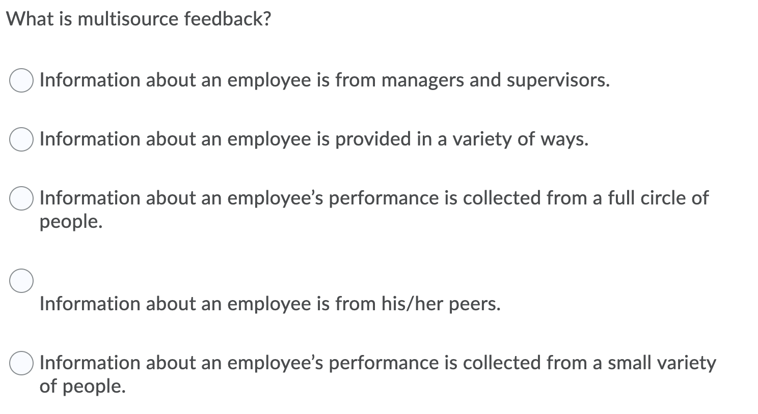 What is multisource feedback? Information about