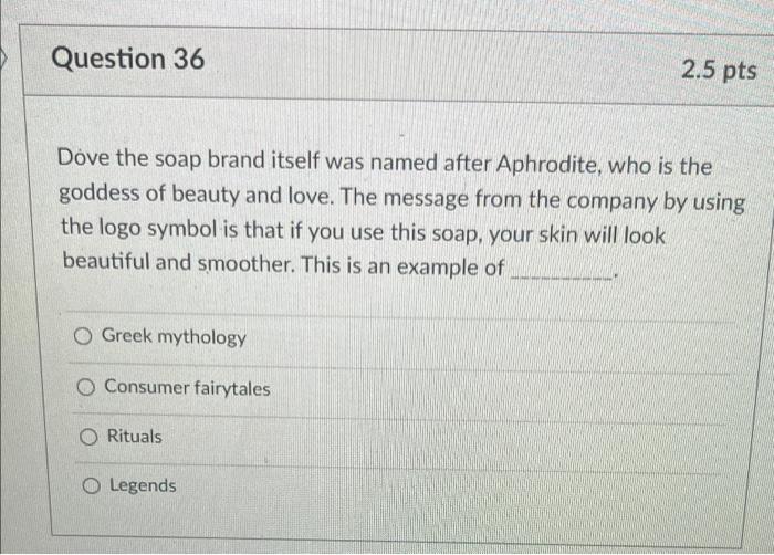 questjon 34 question 36 Question 34 As we move