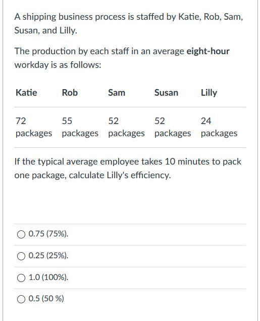 In following a SPC process, assume that a process