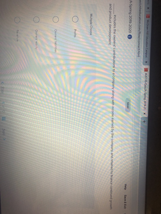 on to X McGraw-Hill Education Campus X