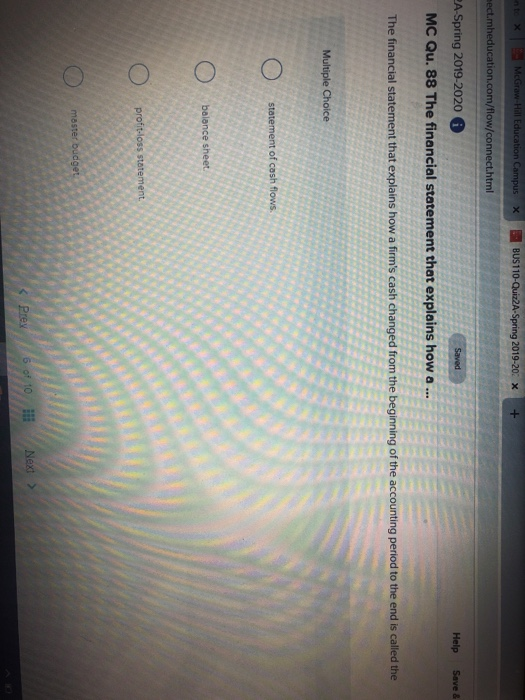 on to X McGraw-Hill Education Campus X