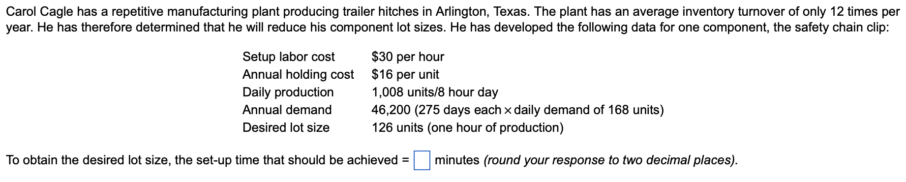 ch 12 & 16 - 14 Carol Cagle has a repetitive