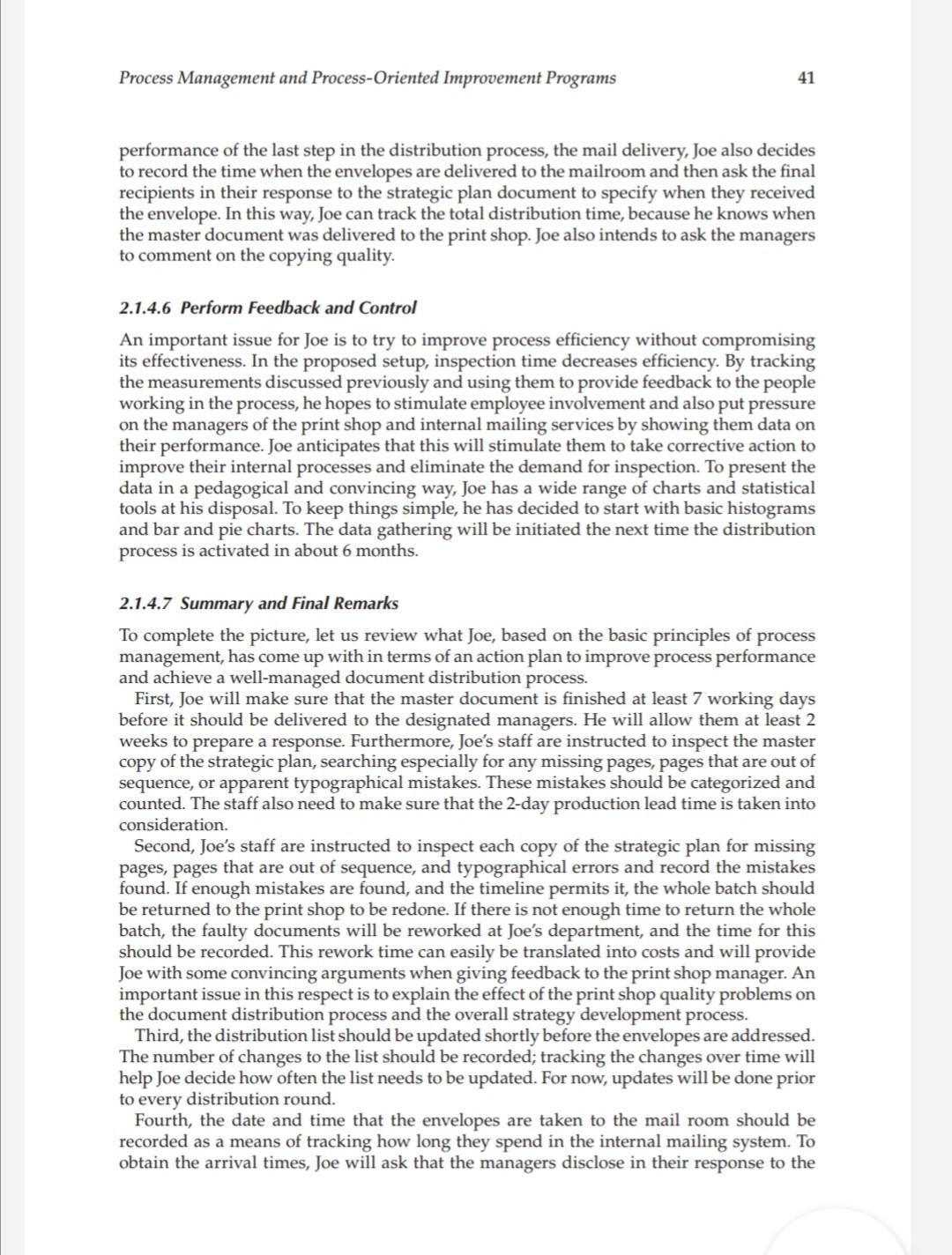 2.1.4 An Illustrative Example: Managing a