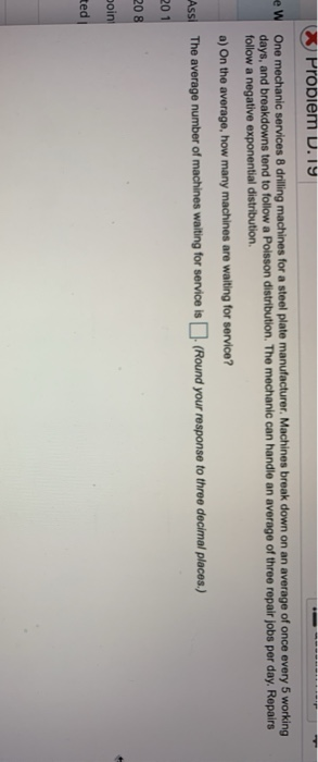 plesw ans #2 question not first one Problem D.19