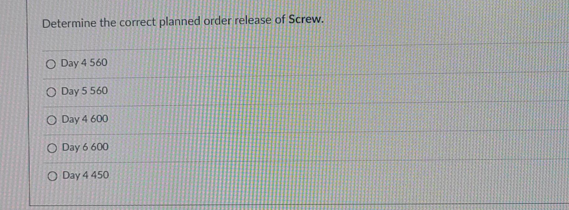 #1 A product structure tree (BOM or tree diagram)