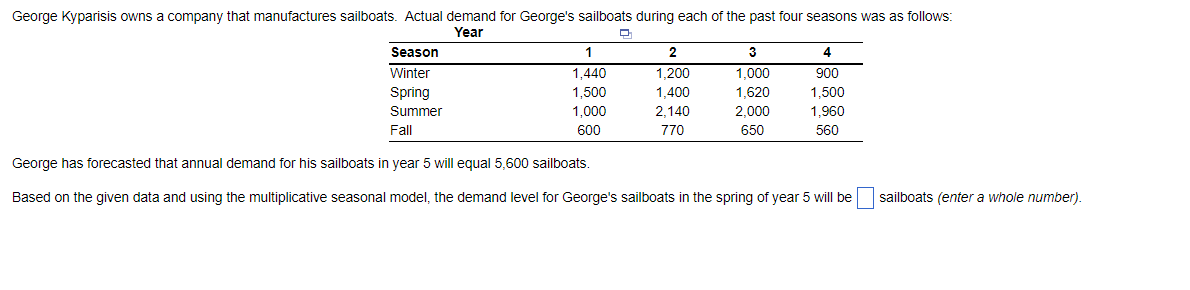 George Kyparisis owns a company that manufactures