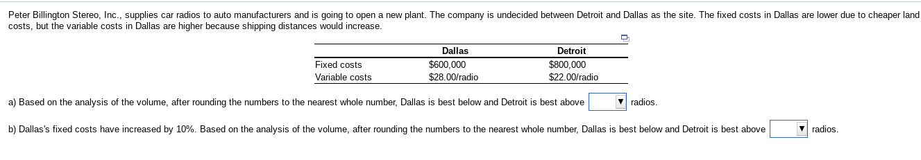 Peter Billington Stereo, Inc., supplies car