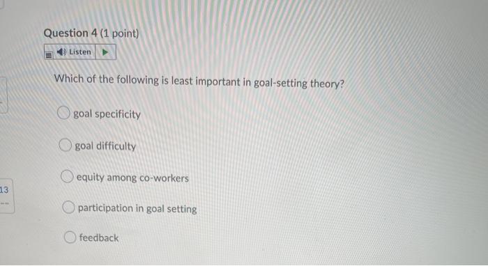 Question 3 (1 point) Listen The Inspirational