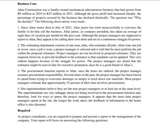 Please answer question 3 for 20 marks based on