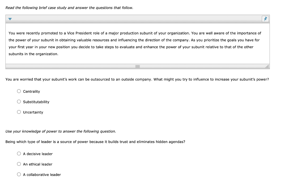 If the things you control are important, rare,