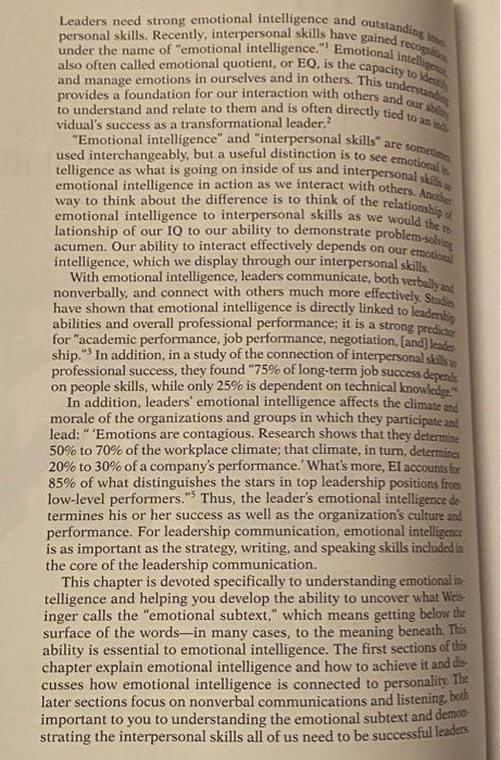 Read Chapter 8 of your textbook by Barrett Create