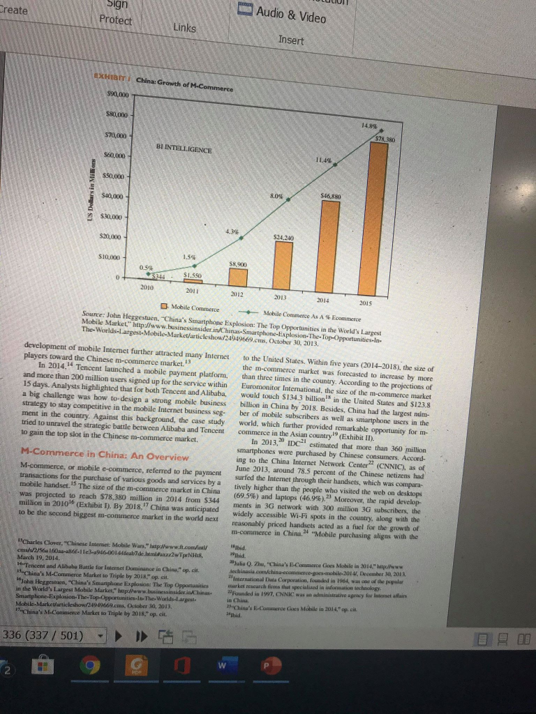 Please refer to Case Study 5 Alibaba versus