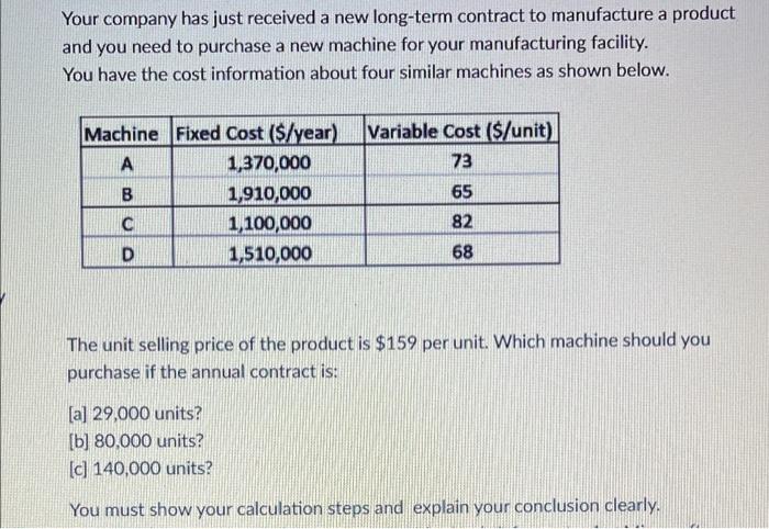 please show steps and explain the conclusion