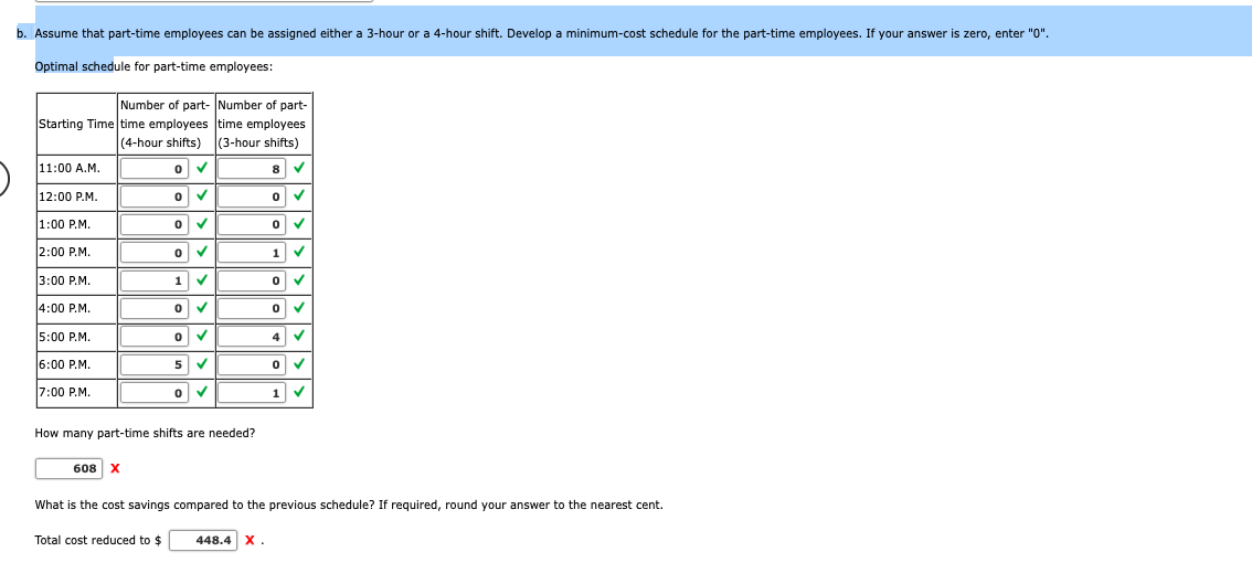 Need help getting the daily costs correct.