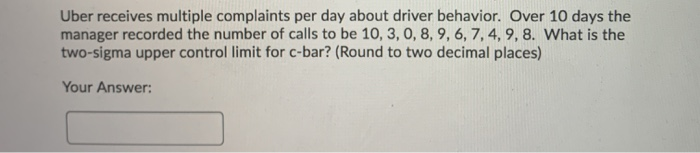 Uber receives multiple complaints per day about