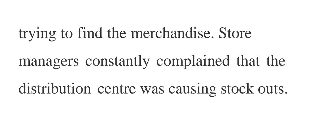 Case Study: HOLT RENFREW Question: According to a