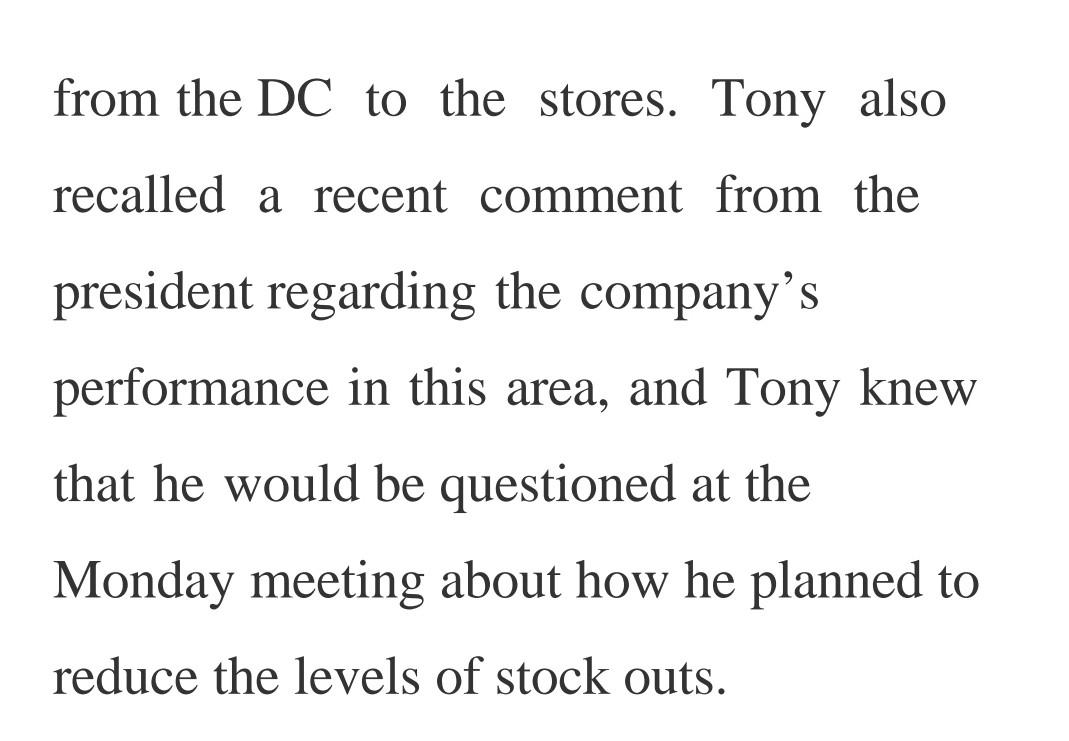 Case Study: HOLT RENFREW Question: According to a