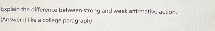 give examples too. Explain the difference between