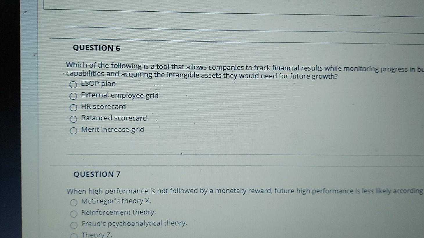 Question Completion Status: QUESTION 1 According
