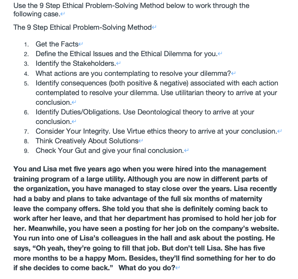 Please answer separate for each step Use the 9