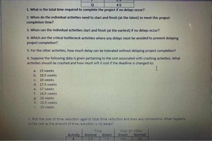 just need 6 & 7 please not true H Start M Finish