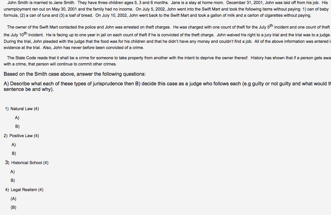 John Smith is married to Jane Smith. They have