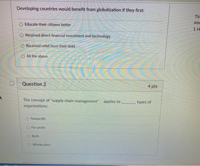 Developing countries would benefit from