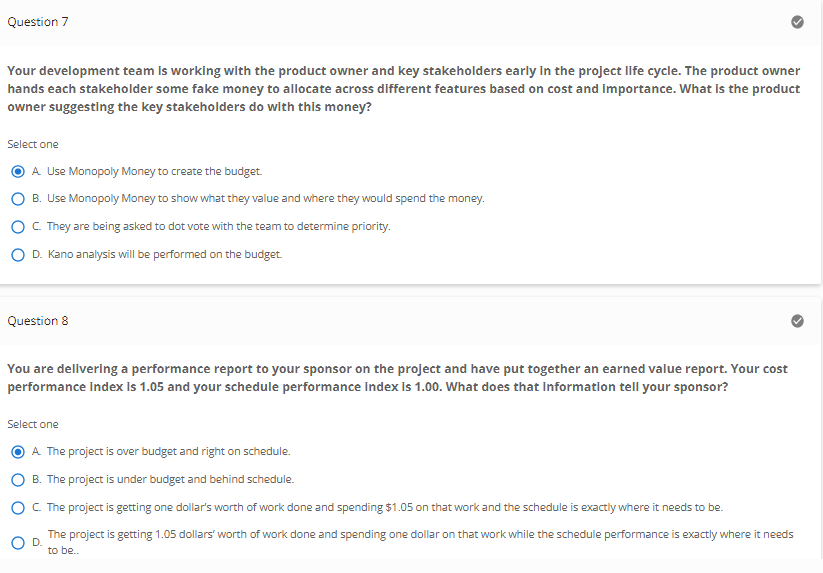 Your development team is working with the product