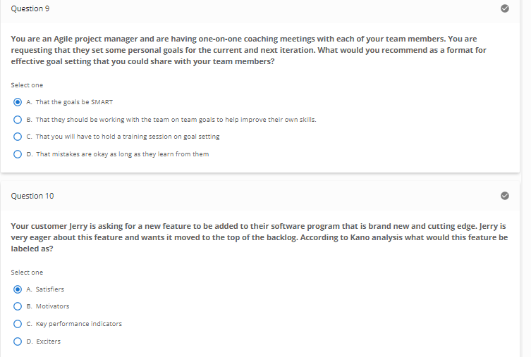 Your development team is working with the product