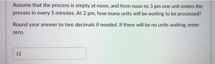 Consider a process described by the following