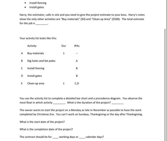 Help me understand pleease Scenario You have been