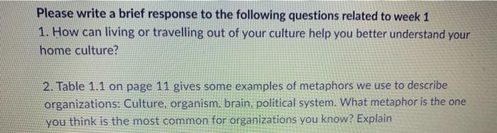 Please write a brief response to the following