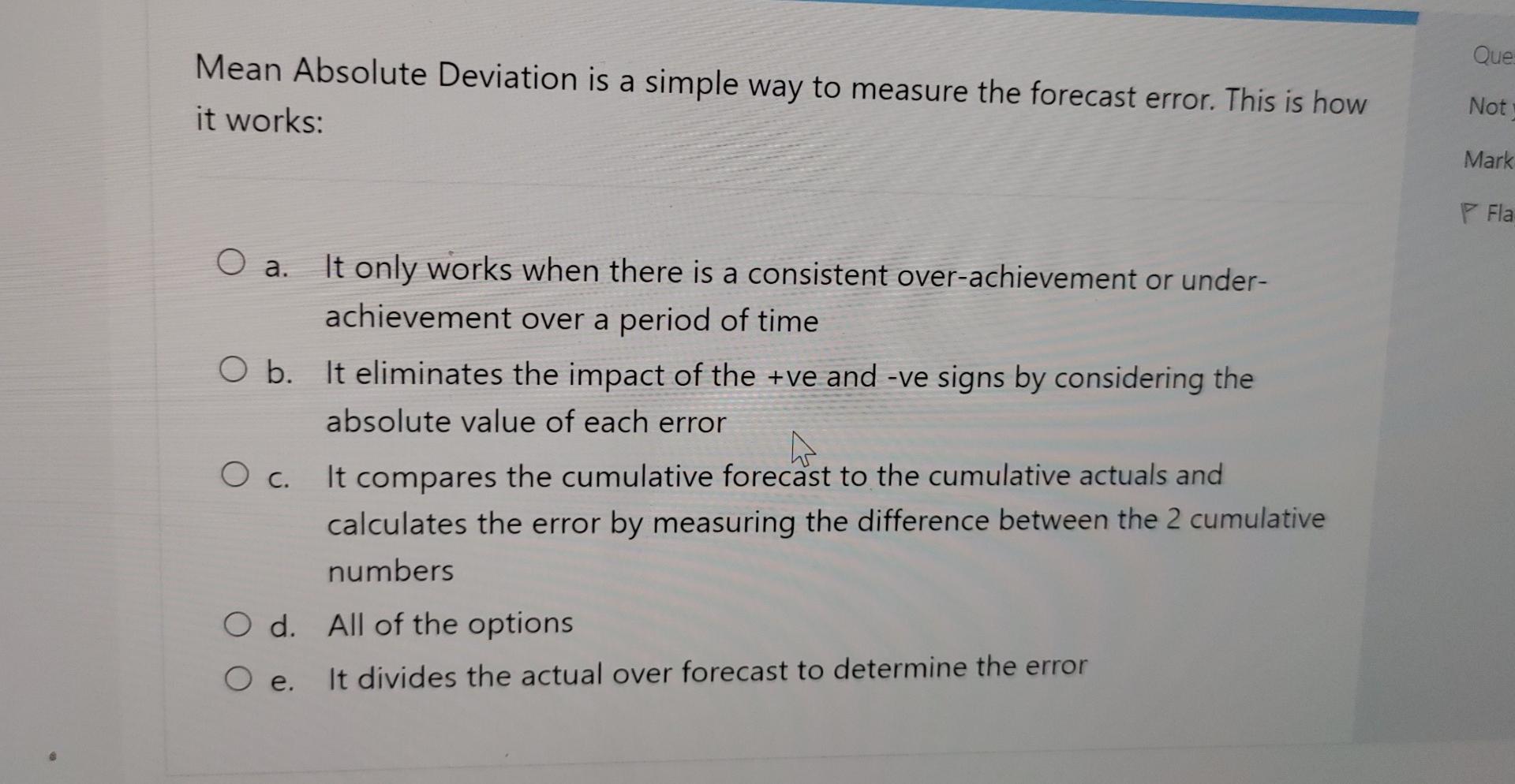 asap Que Mean Absolute Deviation is a simple way