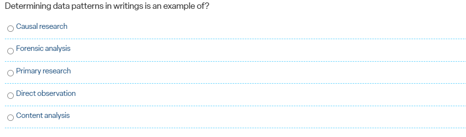 Ethnographic research: Involves observing people