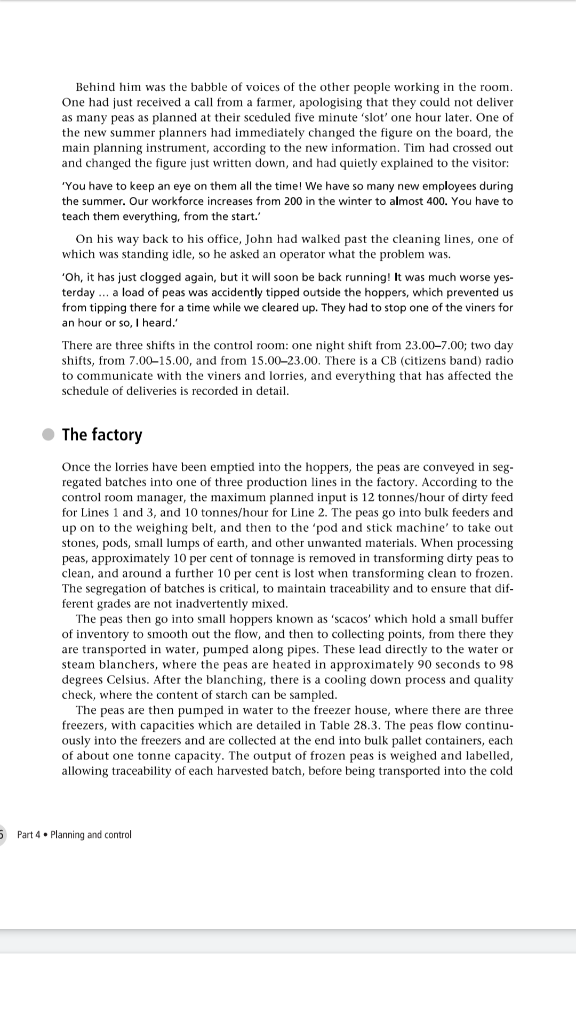 prepare graphs showing : (a) the daily output
