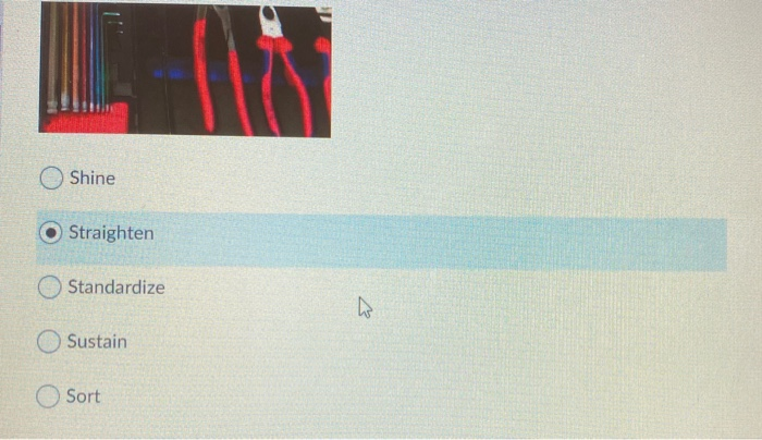 Question 14 (1 point) Saved An assembly line was